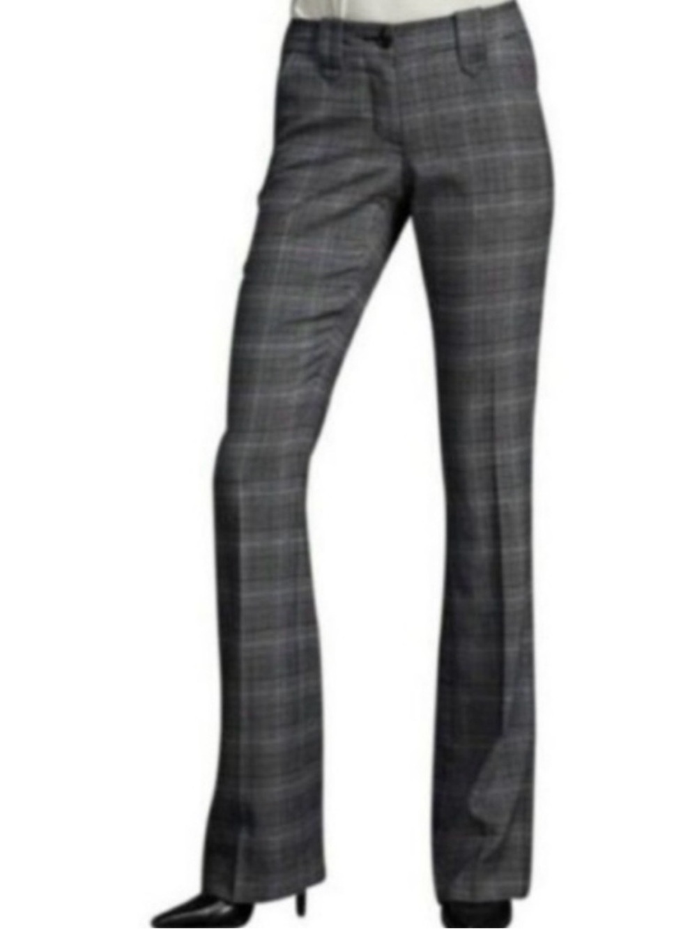 CAbi Glenplaid Counsel Plaid Trouser Pants #922R Size 2